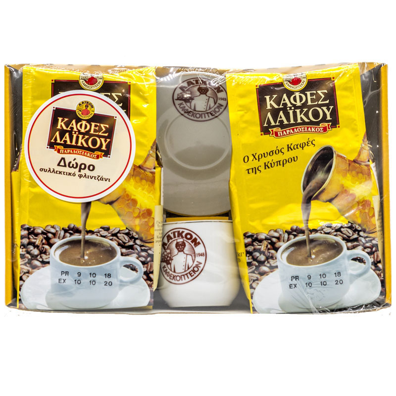 Laiko Cafe Gift Box (2x200g) (With Cup and Saucer)