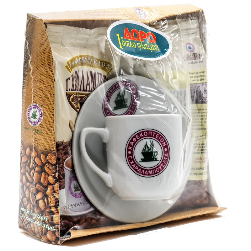 Charalambous Gift Pack (2x200g) (With Cup and Saucer)
